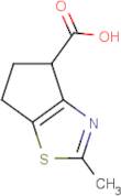 2-Methyl-4h,5h,6h-cyclopenta[d][1,3]thiazole-4-carboxylic acid