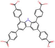 4,4',4'',4'''-(9H-Carbazole-1,3,6,8-tetrayl)tetrabenzoic acid