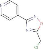 4-[5-(Chloromethyl)-1,2,4-oxadiazol-3-yl]pyridine