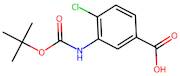 3-((tert-Butoxycarbonyl)amino)-4-chlorobenzoic acid