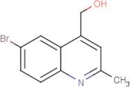 (6-Bromo-2-methylquinolin-4-yl)methanol