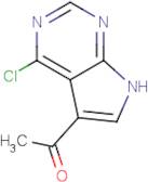 1-(4-Chloro-7h-pyrrolo[2,3-d]pyrimidin-5-yl)ethanone