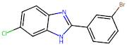 2-(3-Bromophenyl)-6-chloro-1H-benzo[d]imidazole