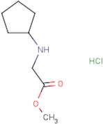 Methyl 2-(cyclopentylamino)acetate hydrochloride