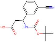 (S)-3-((tert-Butoxycarbonyl)amino)-3-(3-cyanophenyl)propanoic acid