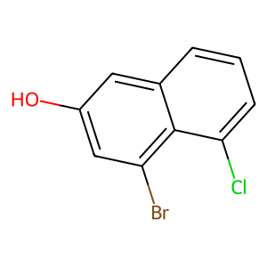 4-Bromo-5-chloronaphthalen-2-ol