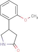 4-(2-Methoxyphenyl)pyrrolidin-2-one