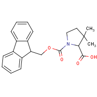 (R,S)-Fmoc-3,3-dimethyl-pyrrolidine-2-carboxylic acid