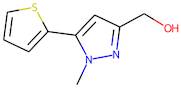 (1-Methyl-5-thien-2-yl-1H-pyrazol-3-yl)methanol