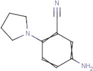 5-Amino-2-(pyrrolidin-1-yl)benzonitrile