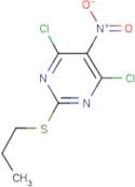 4,6-Dichloro-5-nitro-2-(propylthio)pyrimidine