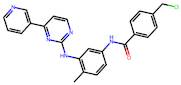 4-(Chloromethyl)-N-(4-methyl-3-((4-(pyridin-3-yl)pyrimidin-2-yl)amino)phenyl)benzamide