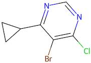 5-Bromo-4-chloro-6-cyclopropylpyrimidine