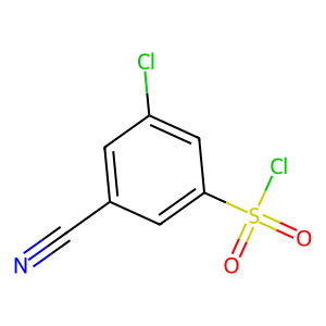 3-Chloro-5-cyanobenzene-1-sulfonyl chloride