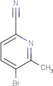 5-Bromo-6-methylpicolinonitrile