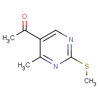 1-(4-Methyl-2-(methylthio)pyrimidin-5-yl)ethanone