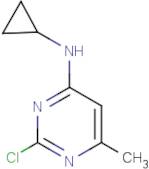 (2-Chloro-6-methyl-pyrimidin-4-yl)-cyclopropyl-amine