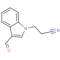 3-(3-Formyl-1H-indol-1-yl)propanenitrile