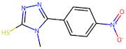 4-Methyl-5-(4-nitrophenyl)-4H-1,2,4-triazole-3-thiol