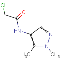 2-Chloro-N-(1,5-dimethyl-1H-pyrazol-4-yl)acetamide