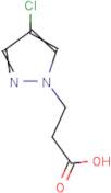 3-(4-Chloro-1H-pyrazol-1-yl)propanoic acid