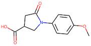 1-(4-Methoxyphenyl)-5-oxopyrrolidine-3-carboxylic acid