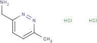 (6-Methylpyridazin-3-yl)methanamine dihydrochloride