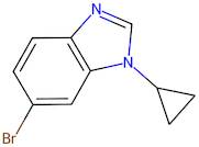 6-Bromo-1-cyclopropyl-1H-benzo[d]imidazole