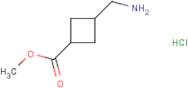 Methyl 3-(aminomethyl)cyclobutane-1-carboxylate hydrochloride