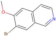 7-Bromo-6-methoxyisoquinoline