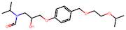 N-(2-Hydroxy-3-(4-((2-isopropoxyethoxy)methyl)phenoxy)propyl)-N-isopropylformamide