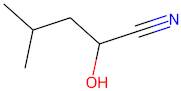 2-Hydroxy-4-methylpentanenitrile