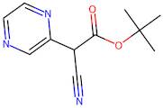 Tert-butyl2-cyano-2-(pyrazin-2-yl)acetate