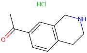 1-(1,2,3,4-Tetrahydroisoquinolin-7-yl)ethan-1-one hydrochloride