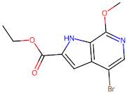 Ethyl 4-bromo-7-methoxy-1H-pyrrolo[2,3-c]pyridine-2-carboxylate