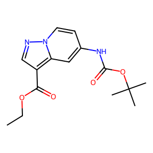 Ethyl 5-((tert-butoxycarbonyl)amino)pyrazolo[1,5-a]pyridine-3-carboxylate