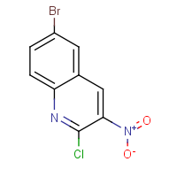 6-Bromo-2-chloro-3-nitroquinoline