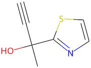 2-(Thiazol-2-yl)but-3-yn-2-ol