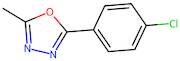 2-(4-Chlorophenyl)-5-methyl-1,3,4-oxadiazole