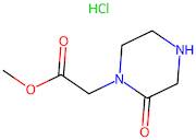 Methyl 2-(2-oxopiperazin-1-yl)acetate hydrochloride