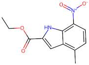 Ethyl 4-methyl-7-nitro-1H-indole-2-carboxylate