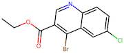 Ethyl 4-bromo-6-chloroquinoline-3-carboxylate