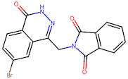 2-((7-Bromo-4-oxo-3,4-dihydrophthalazin-1-yl)methyl)isoindoline-1,3-dione