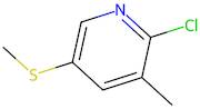 2-Chloro-3-methyl-5-(methylthio)pyridine