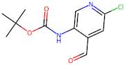 Tert-butyl (6-chloro-4-formylpyridin-3-yl)carbamate