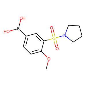 4-Methoxy-3-(pyrrolidin-1-ylsulphonyl)benzeneboronic acid