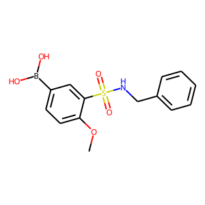 3-(N-Benzylsulphonamido)-4-methoxybenzeneboronic acid