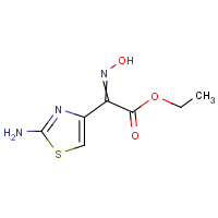 Ethyl 2-(2-aminothiazole-4-yl)-2-hydroxyiminoacetate