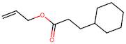 Allyl 3-cyclohexylpropanoate