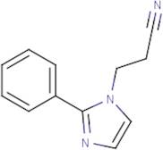 3-(2-Phenyl-1H-imidazol-1-yl)propanenitrile